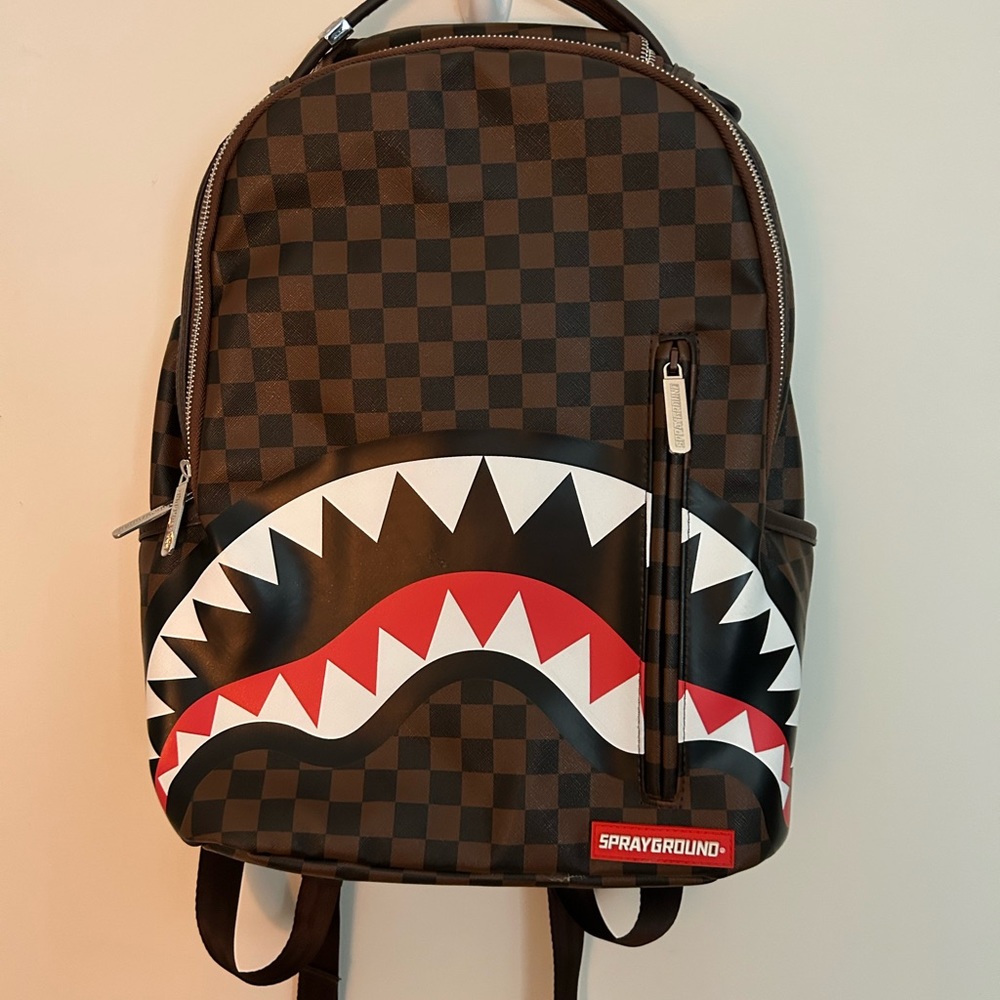 Limited Edition Paris Shark SprayGround Back Pack